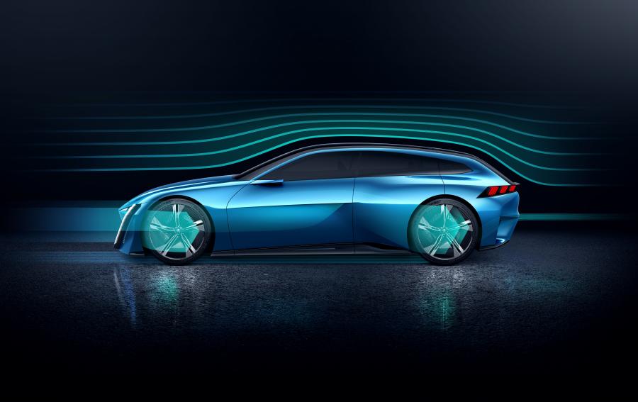  Peugeot Instinct Concept 2017 года  (фото 32 из 98)